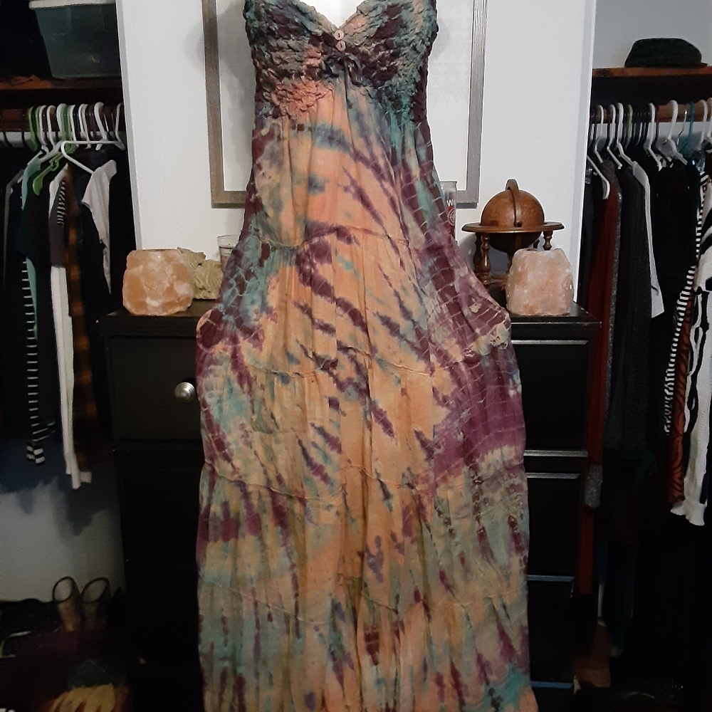 Tie dye dress